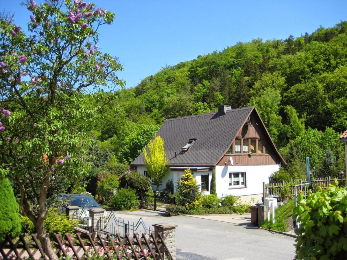 Apartmán Haus Am Waldrand Freital Exteriér fotografie
