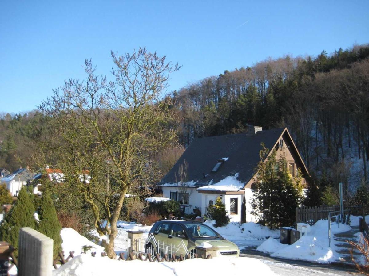 Apartmán Haus Am Waldrand Freital Exteriér fotografie