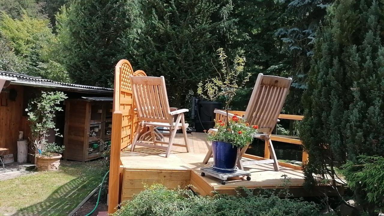 Apartmán Haus Am Waldrand Freital Exteriér fotografie